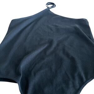 Wild Fable Women's Black Halter Seamless Bodysuit - Size XXL - NWT